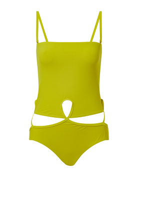 One-Piece Strap Swimsuit